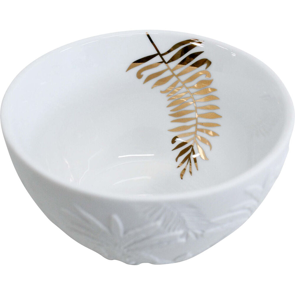 LVD Porcelain Bowl Home Tableware Decor 13cm White Bahamas