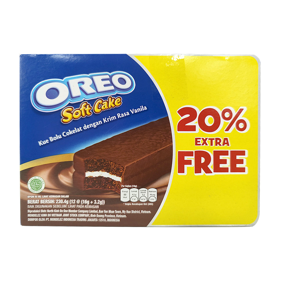 12pc 230.4g Oreo Soft Cake Box