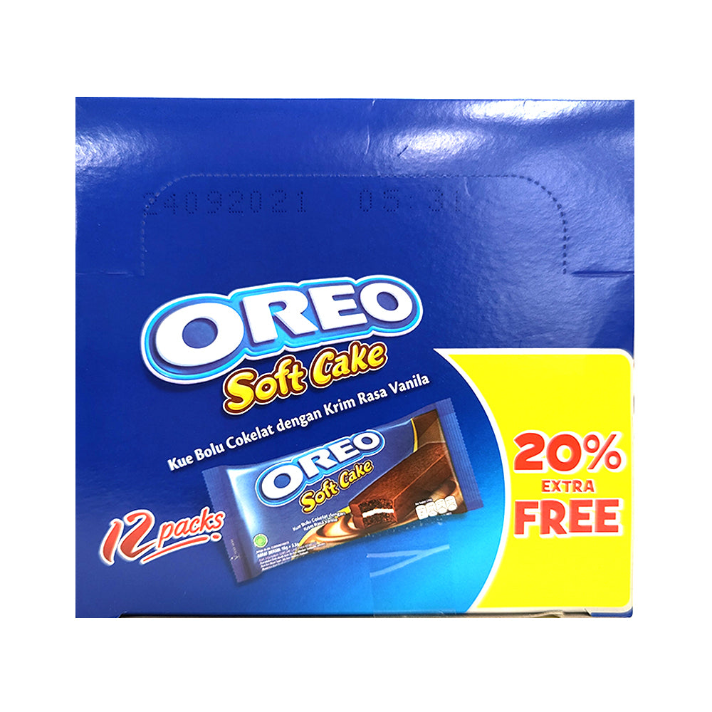 12pc 230.4g Oreo Soft Cake Box