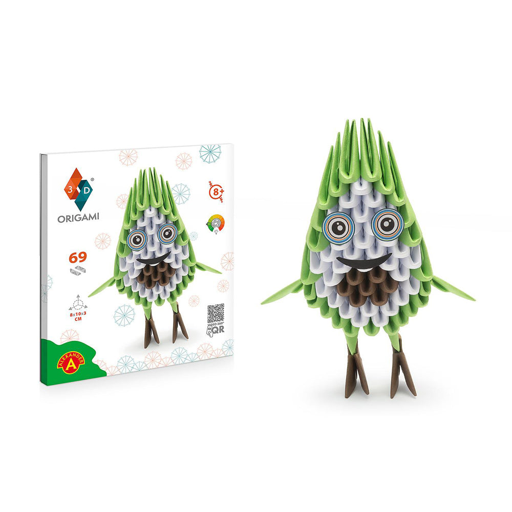 2x 69pc Origami 3D Paperfolding Avocodo Paper Sculpture Kids Toy Kit 8+