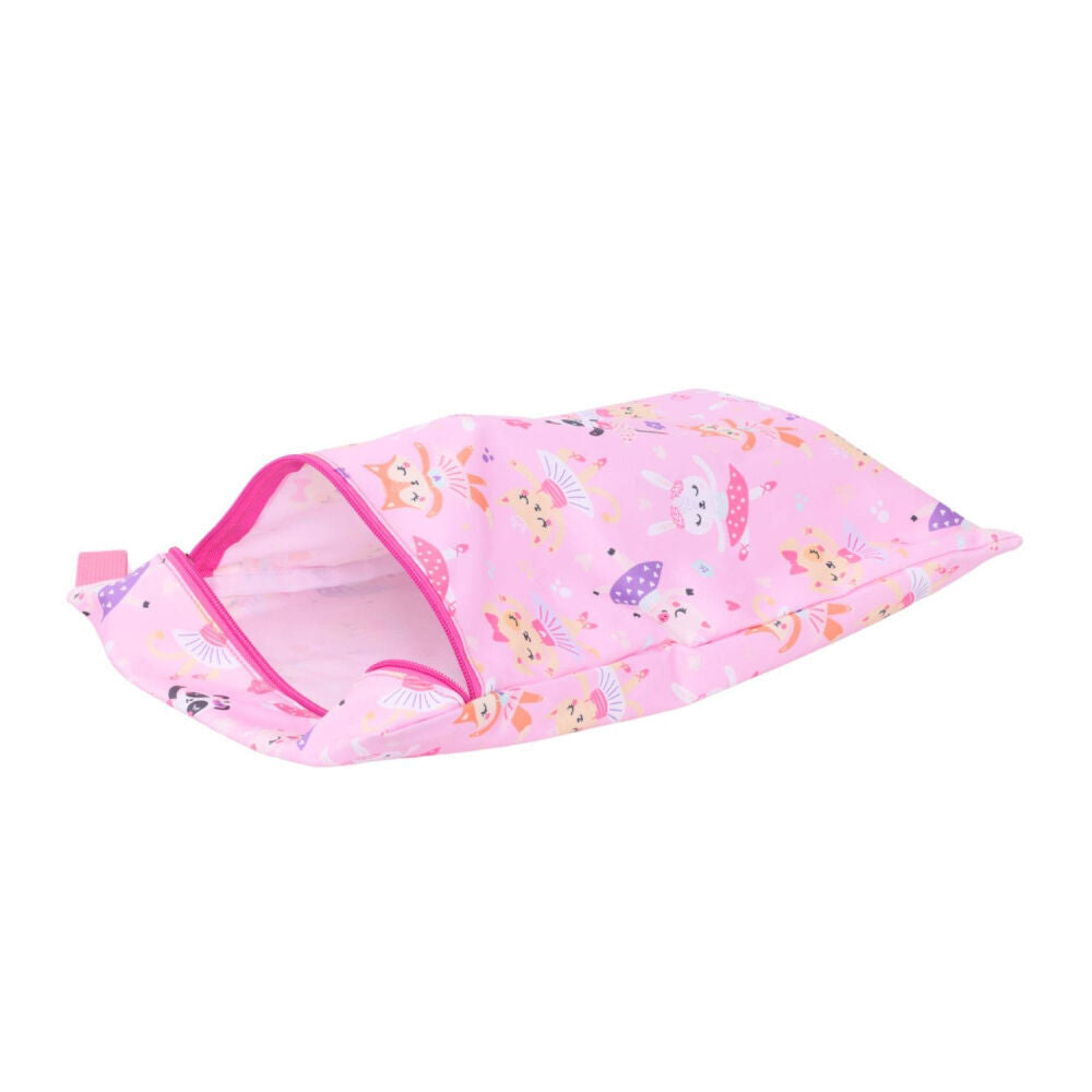 Splosh Out & About Ballet Waterproof Kids/Children Wet Bag 40x30cm Pink