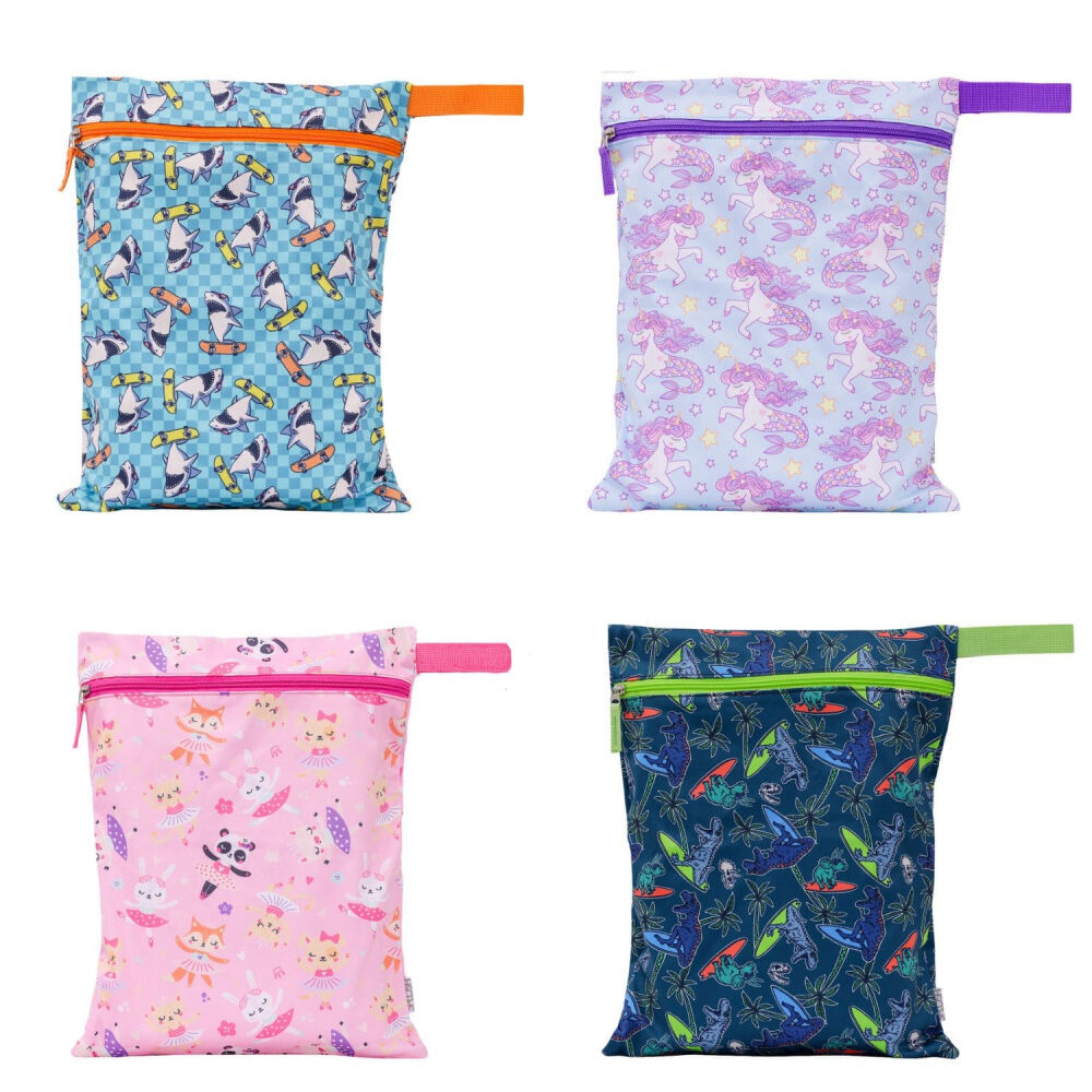 Splosh Out & About Ballet Waterproof Kids/Children Wet Bag 40x30cm Pink
