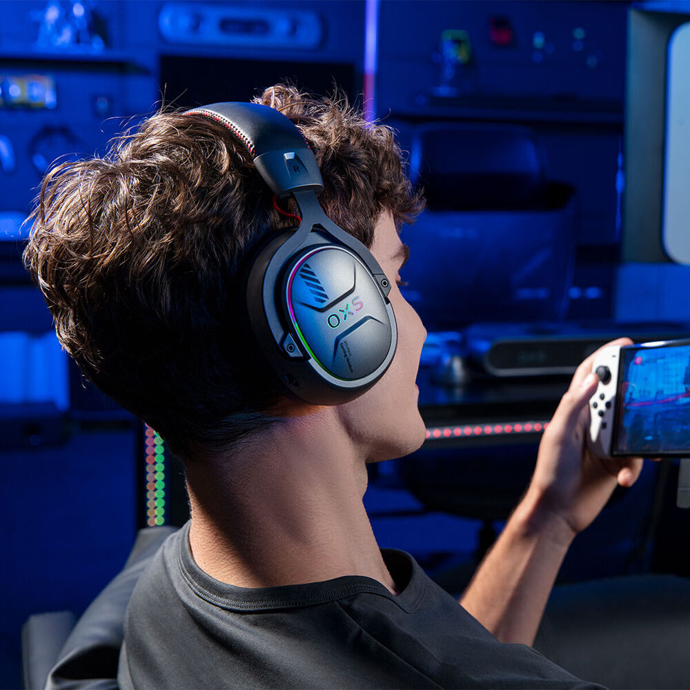 OXS Storm G2 Wireless Gaming Headset/Headphones - Orange