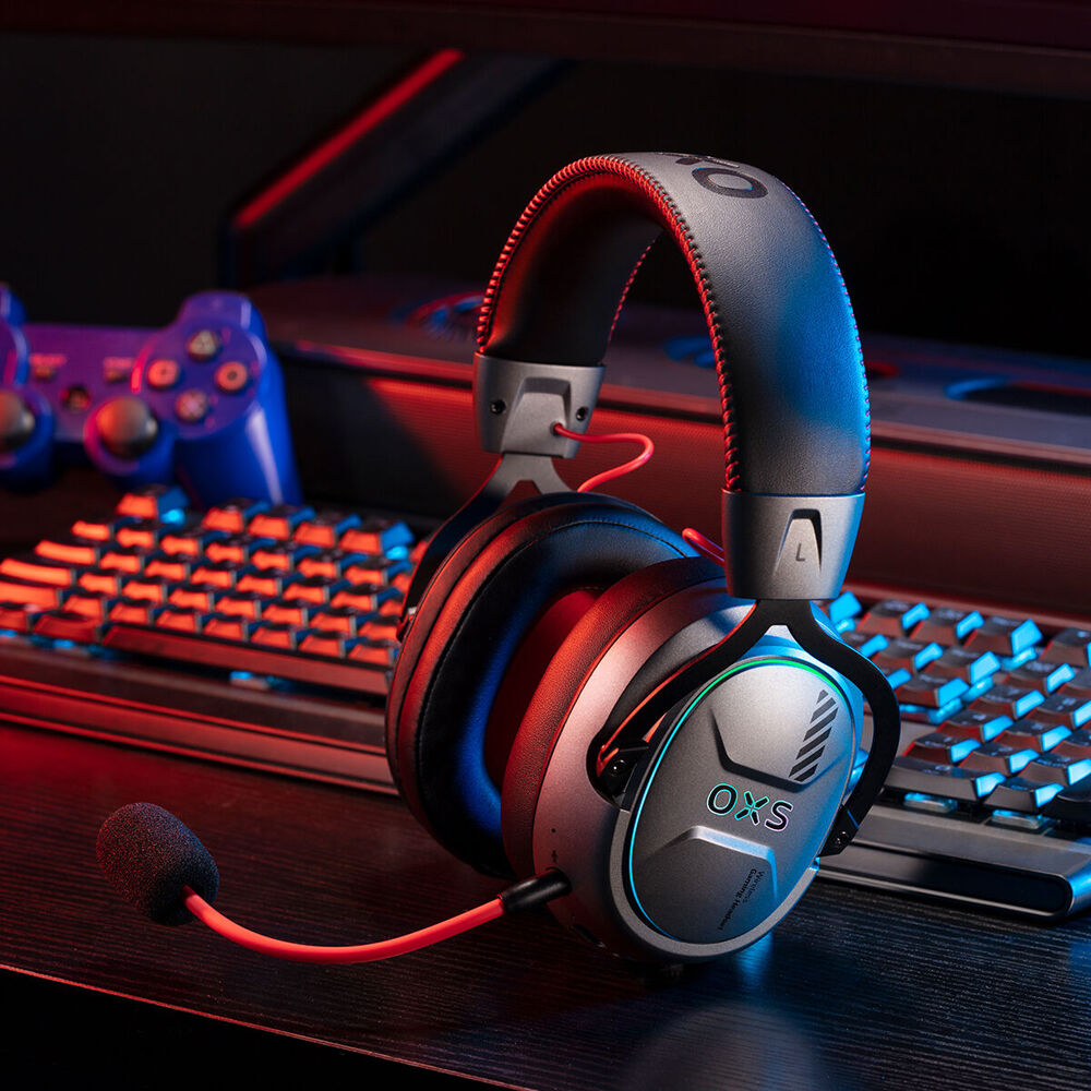 OXS Storm G2 Wireless Gaming Headset/Headphones - White