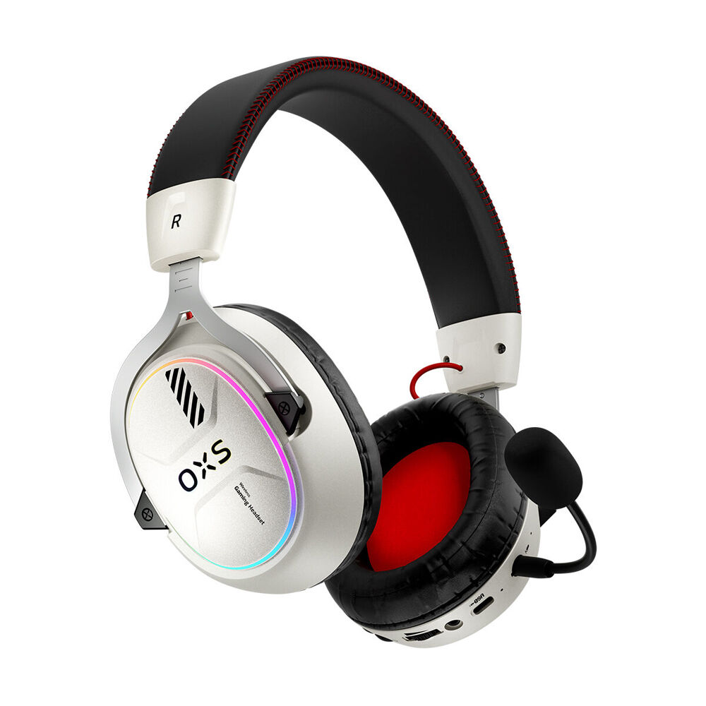 OXS Storm G2 Wireless Gaming Headset/Headphones - White