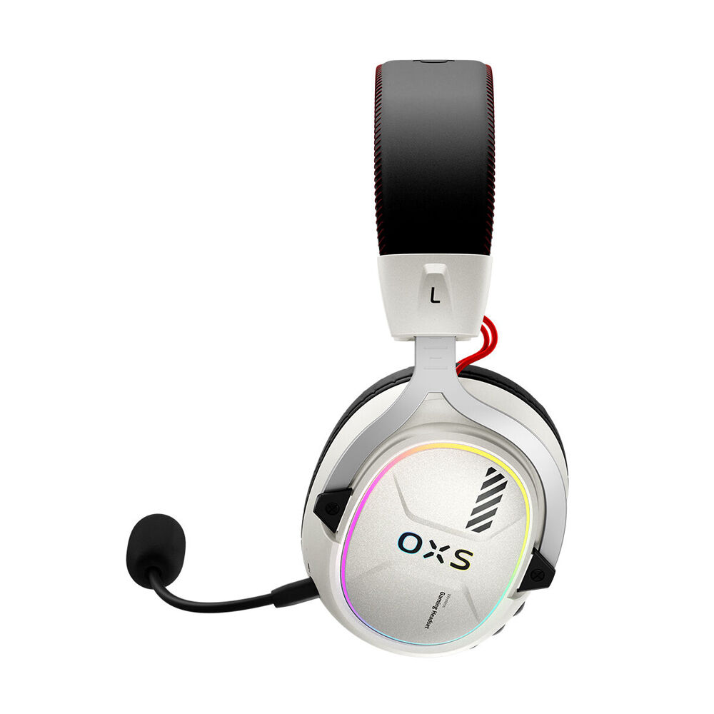 OXS Storm G2 Wireless Gaming Headset/Headphones - White
