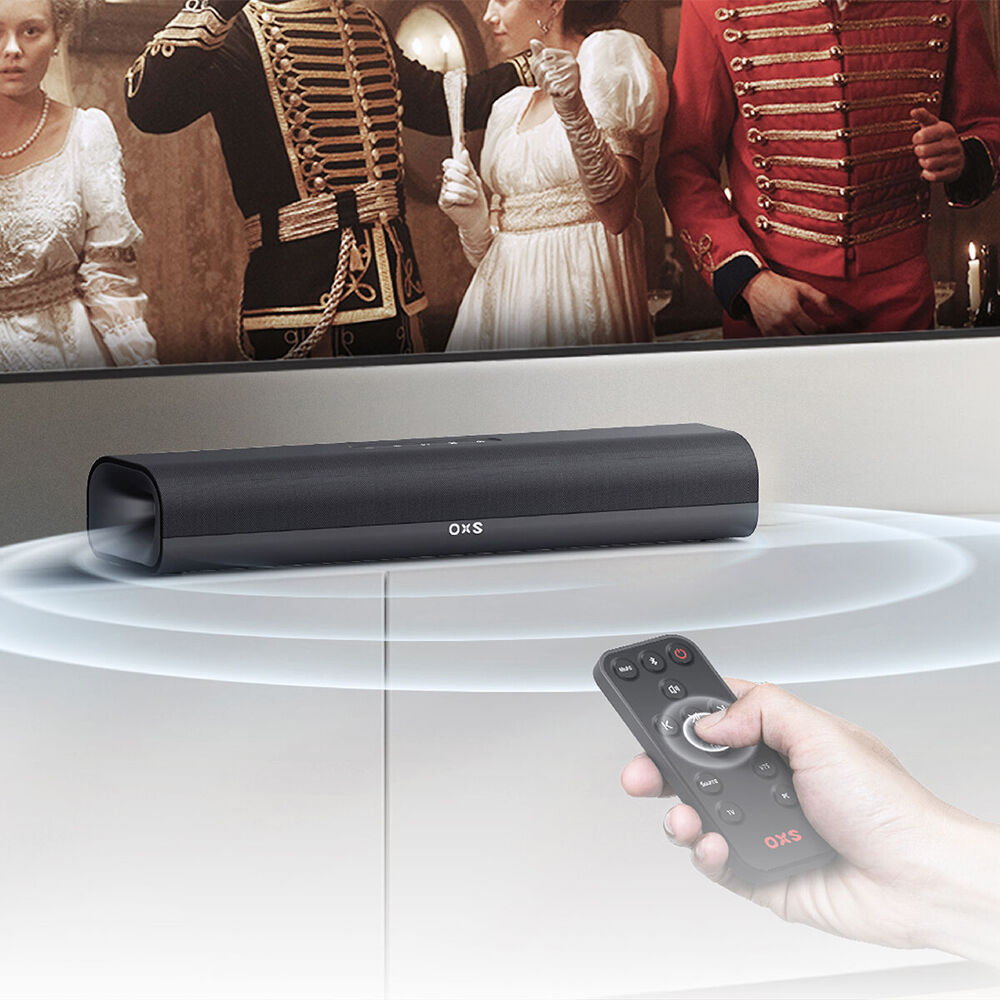 OXS Thunder Lite 2.0ch Compact Gaming Soundbar 45x12.2cm - Grey