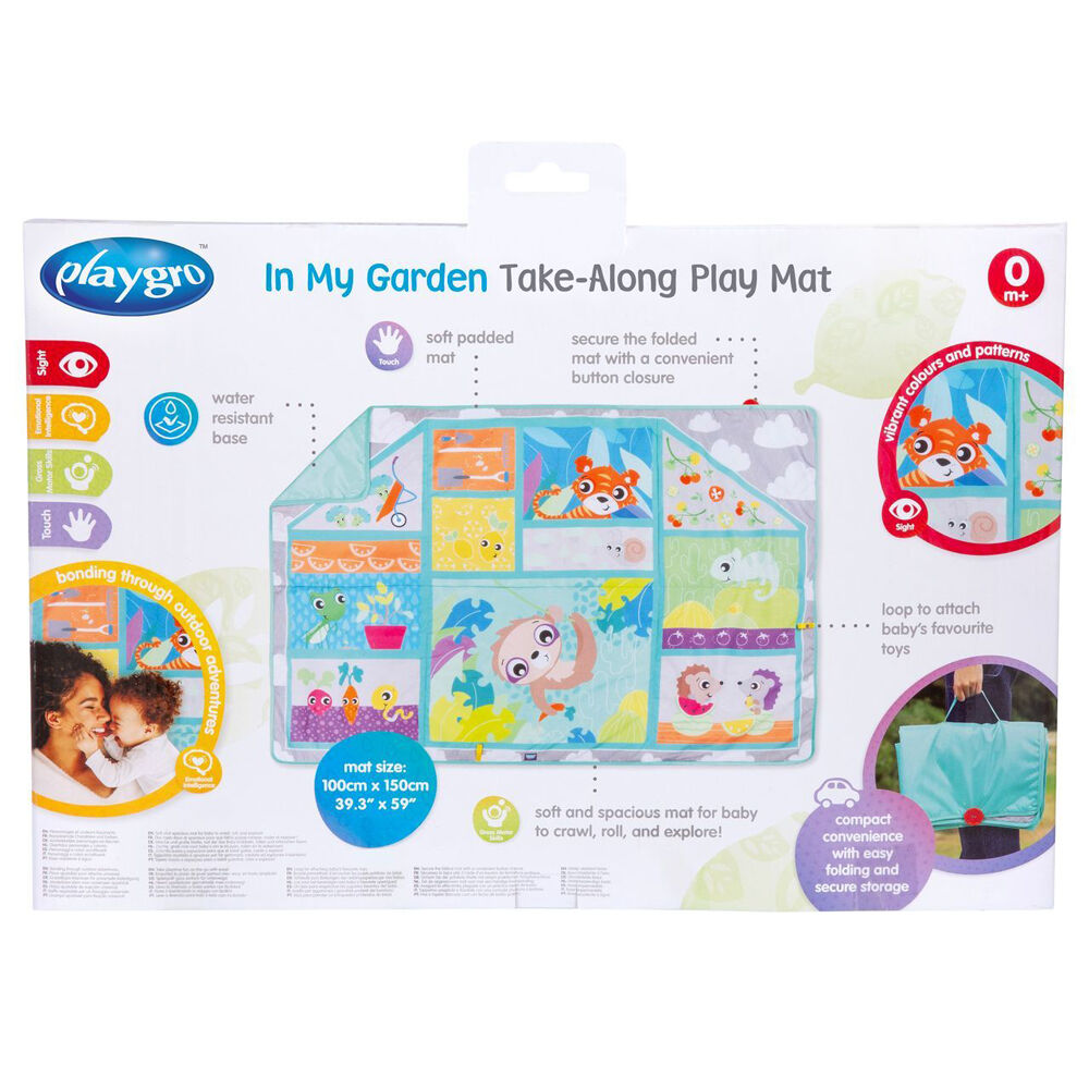 Playgro In My Garden Take-Along Baby/Kids 150cmx100cm Play Mat 0m+