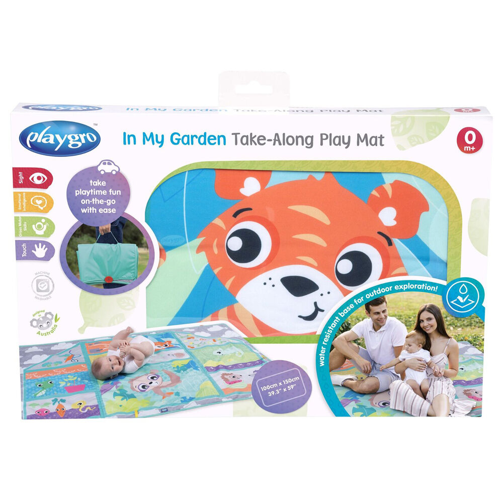 Playgro In My Garden Take-Along Baby/Kids 150cmx100cm Play Mat 0m+