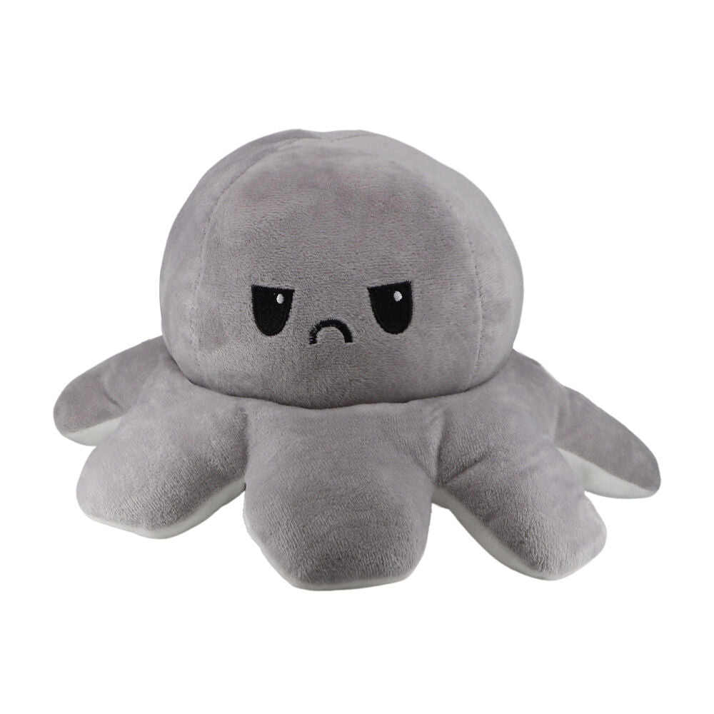 Moody Octopus Reversible Mood Changing Plush Sensory Toy Assorted
