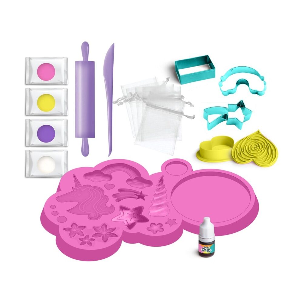 2PK Soapy Dough Soap Station Kids Modelling Clay Set Makes 12 Soaps 3y+ Assorted
