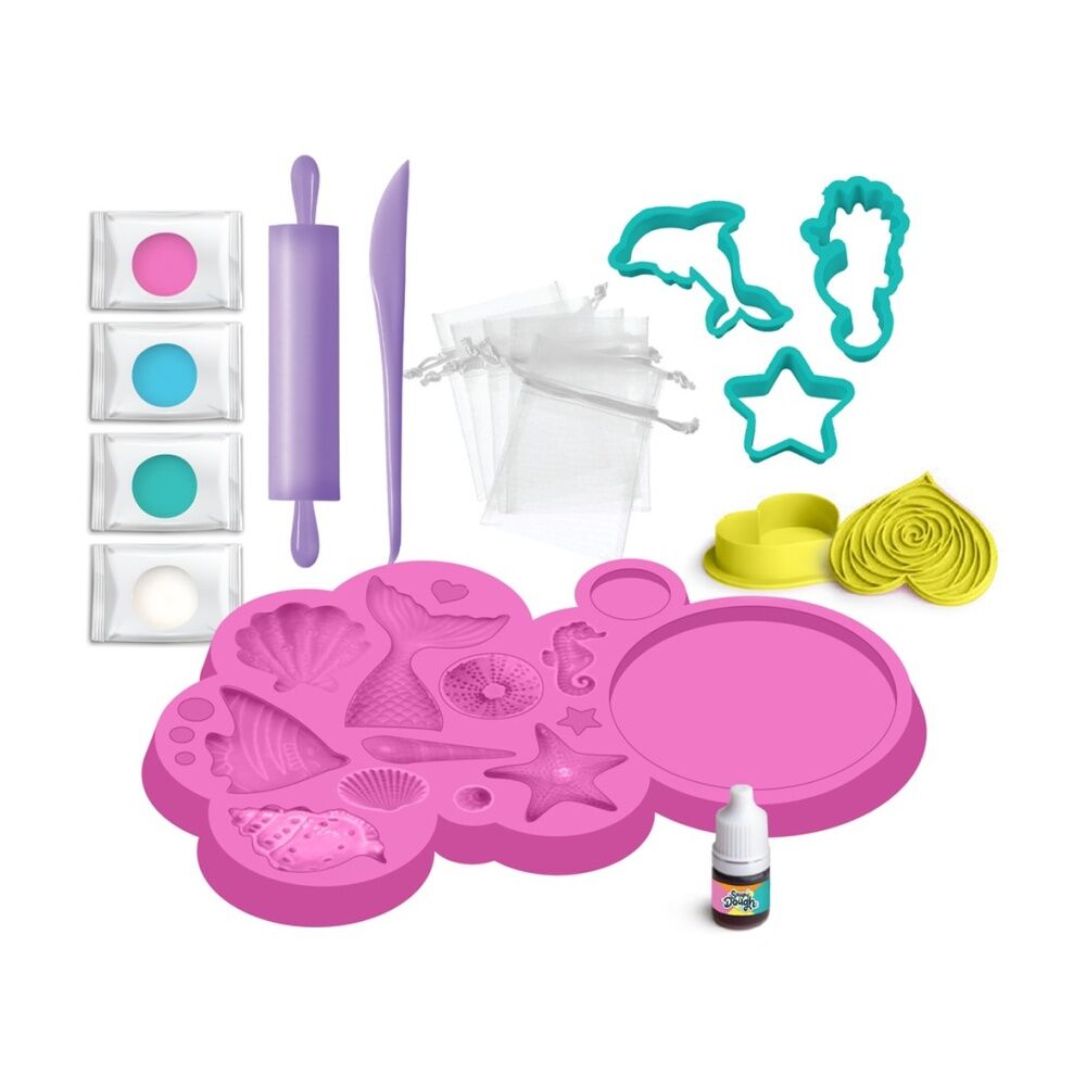 2PK Soapy Dough Soap Station Kids Modelling Clay Set Makes 12 Soaps 3y+ Assorted