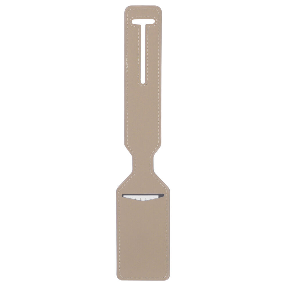 2x 2pc Paklite Adjustable ID Luggage Accessory Tag Set w/ Loop Strap 5x26cm Clay