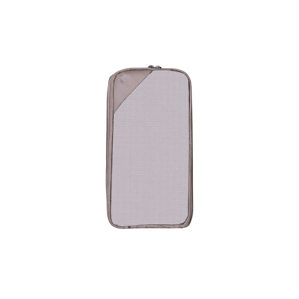 2x 4pc Paklite Travelling Packing Cubes Organiser Accessory Set Clay