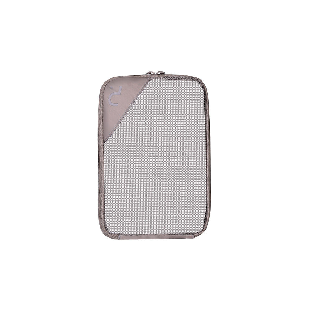 2x 4pc Paklite Travelling Packing Cubes Organiser Accessory Set Clay