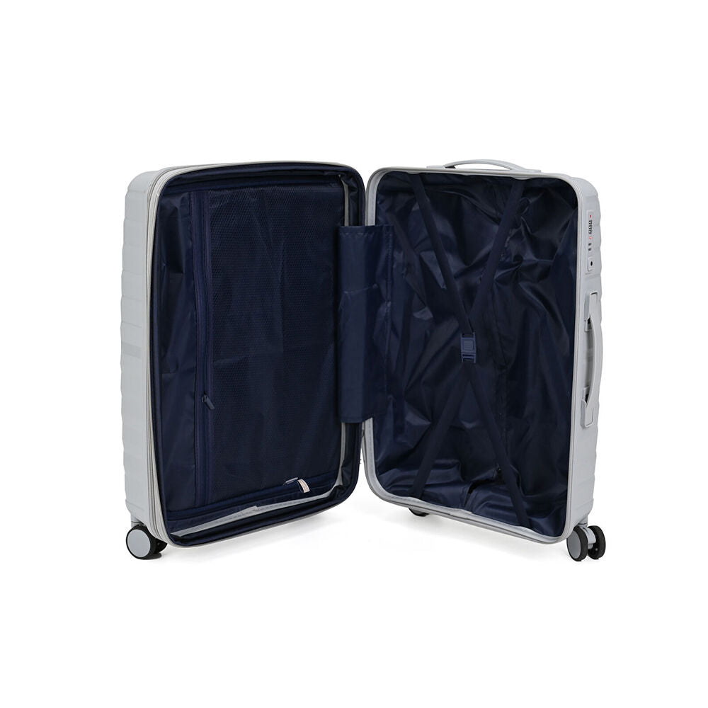 Paklite Breeze Large Travel Luggage Suitcase Lightweight 73x45cm Grey