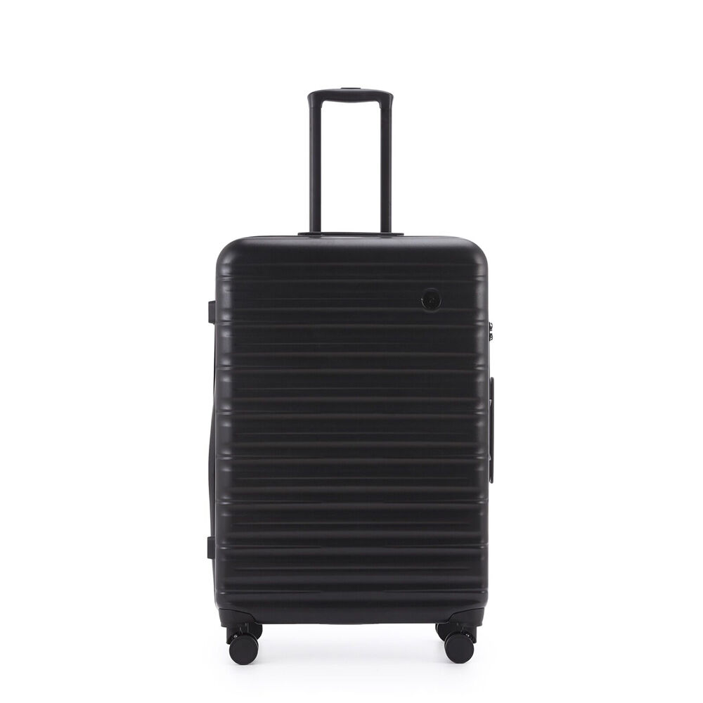 Paklite Pilot Large Travel Luggage Suitcase Lightweight 77x52cm Black