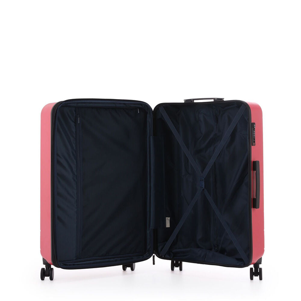 Paklite Pilot Large Travel Luggage Suitcase Lightweight 77x52cm Daiquiri