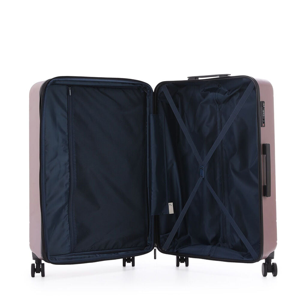 Paklite Pilot Large Travel Luggage Suitcase Lightweight 77x52cm Lavender