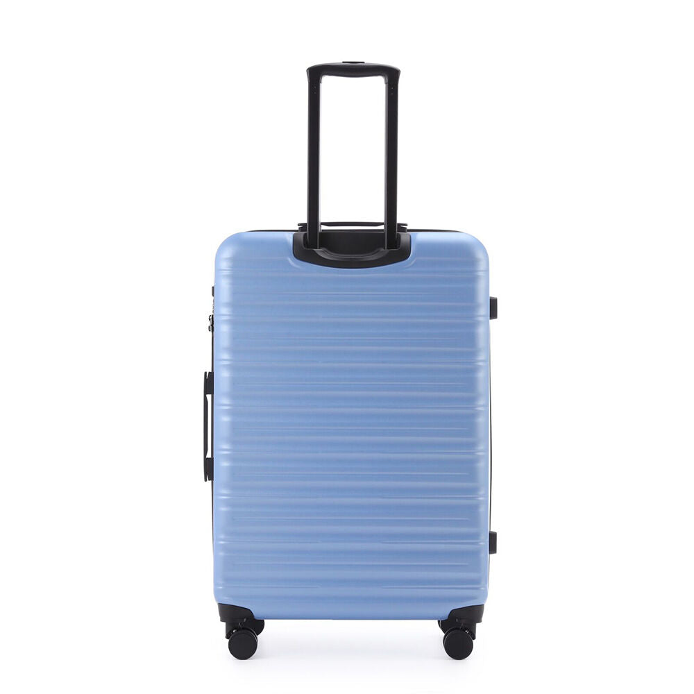 Paklite Pilot Large Travel Luggage Suitcase Lightweight 77x52cm Periwinkle