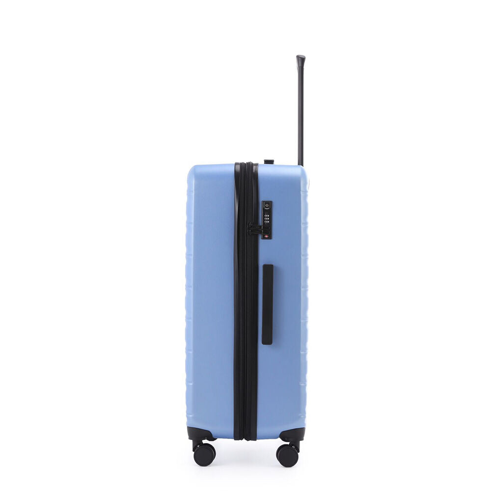 Paklite Pilot Large Travel Luggage Suitcase Lightweight 77x52cm Periwinkle