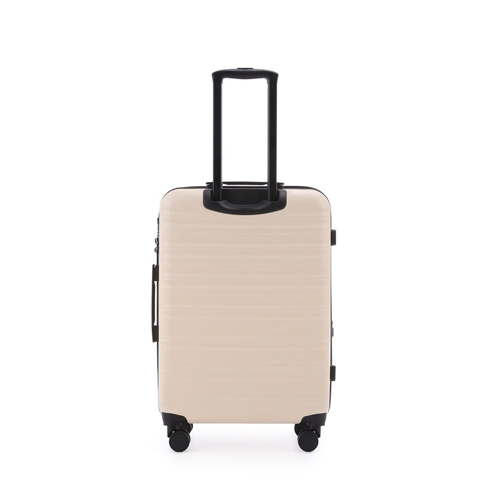 Paklite Pilot Medium Travel Luggage Suitcase Lightweight 67x46cm Sand