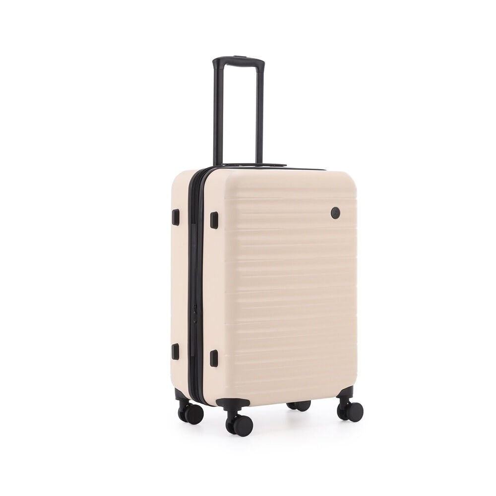 Paklite Pilot Medium Travel Luggage Suitcase Lightweight 67x46cm Sand