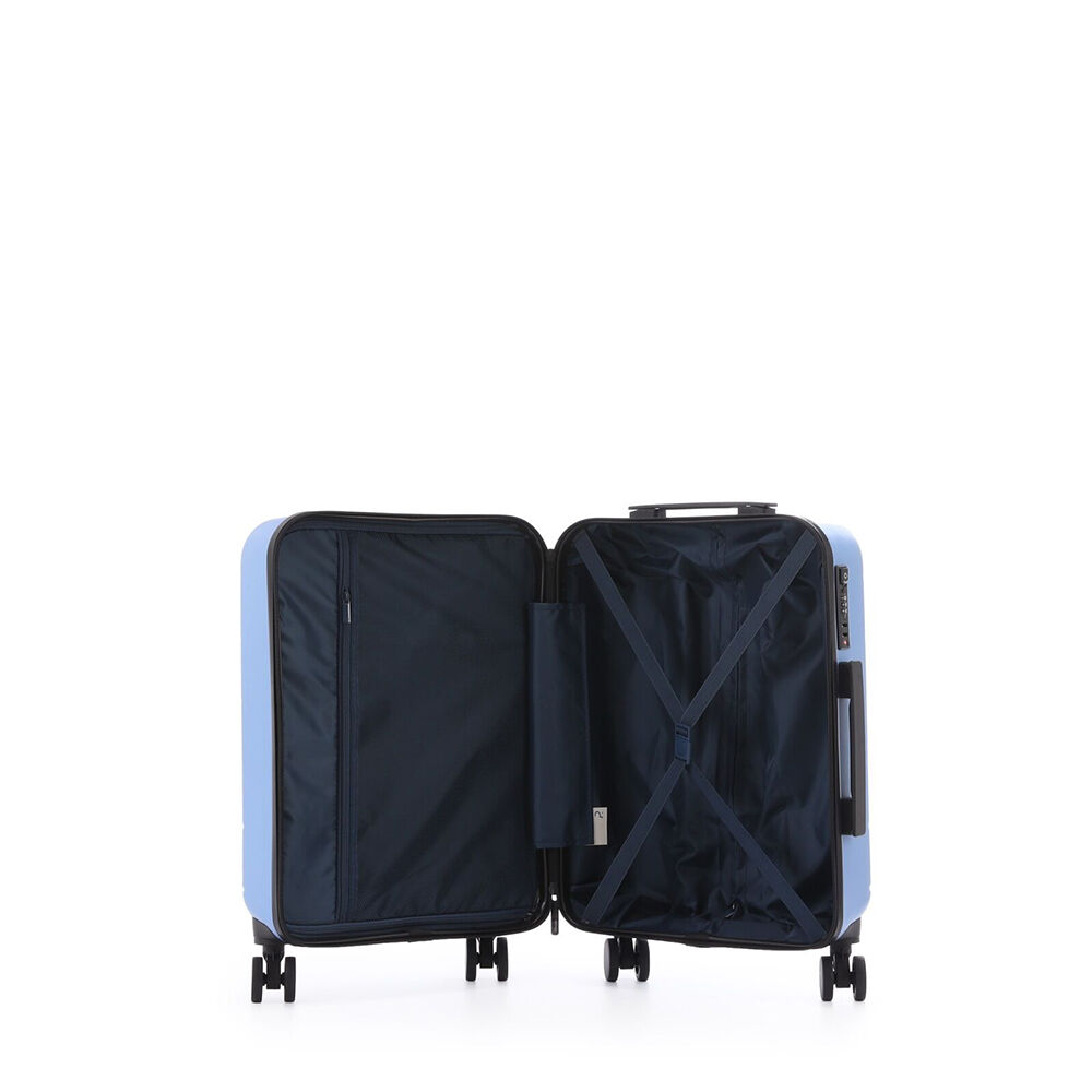 Paklite Pilot Small Travel Luggage Suitcase Lightweight 57x40cm Periwinkle