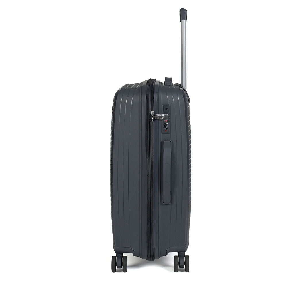 Paklite Altitude Medium Travel Luggage Suitcase Lightweight 66x42cm Navy