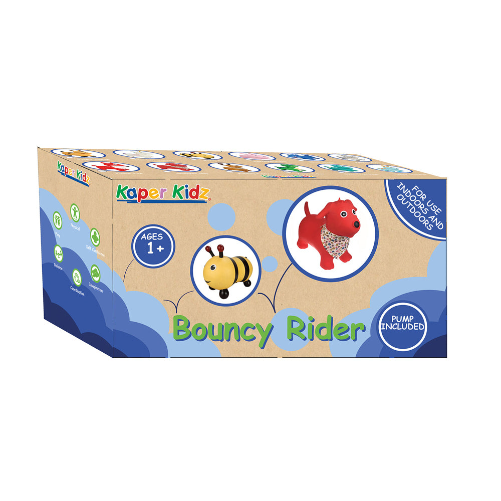 Kaper Kidz Bouncy Rider Snuggles The Dog Kids Ride On Toy 12m+
