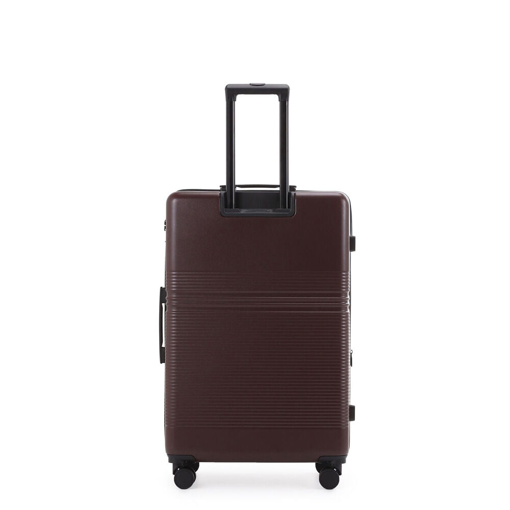 Paklite Elements Large Travel Luggage Suitcase Lightweight 76.5cm Burgundy