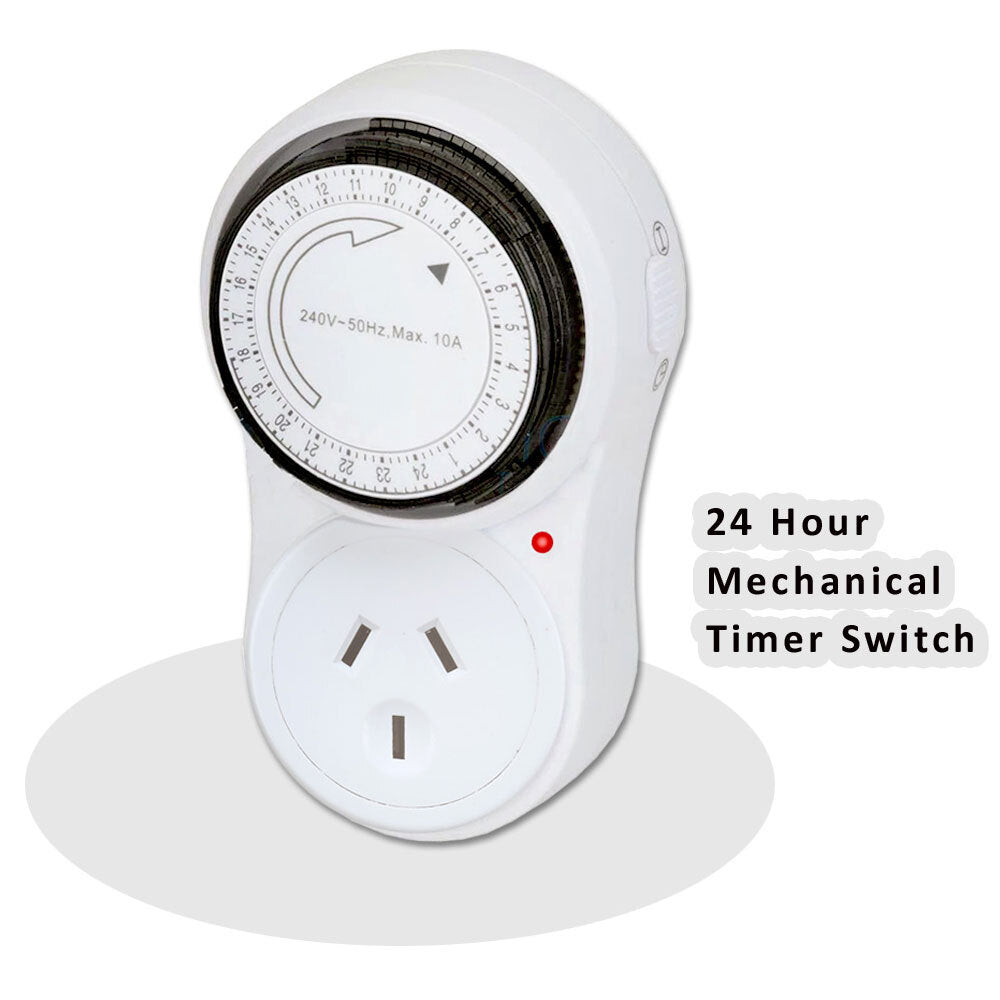 4PK Sansai 24 Hour Programmable Mechanical Timer