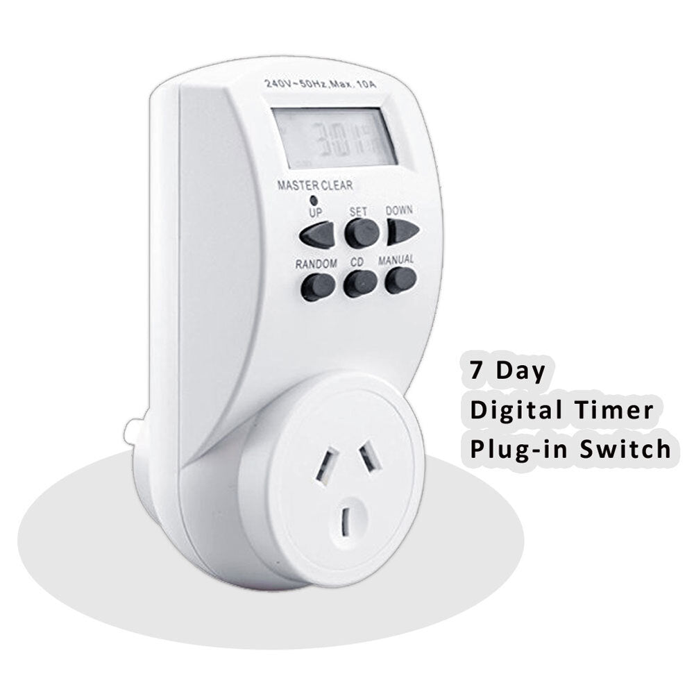Sansai 7 Day Programmable Digital Timer
