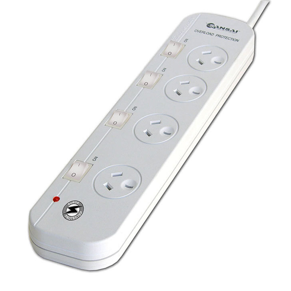 2PK Sansai 4-Way Individually Switched Power Board