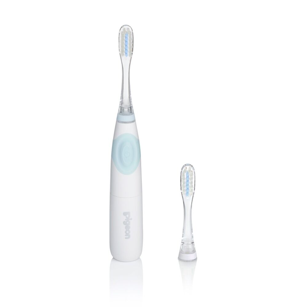 Pigeon Electric Finishing Baby Toothbrush LED Light Smart Reminder 12m+
