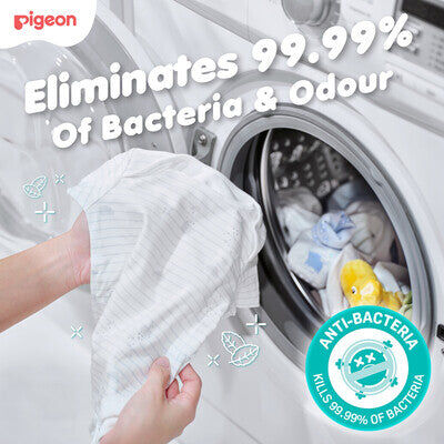 8PK Pigeon Baby Fabric Softener 430ml Odour Remover Gentle On Skin 0m+