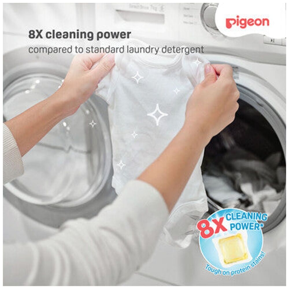 Pigeon Baby Laundry Capsules Detergent Gentle On Skin 0m+