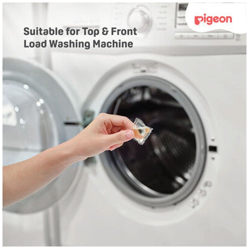 Pigeon Baby Laundry Capsules Detergent Gentle On Skin 0m+