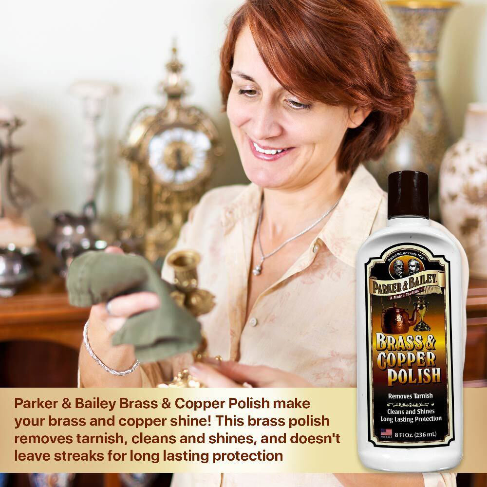 Parker & Bailey Brass & Copper Polish Tarnish Remover 236ml