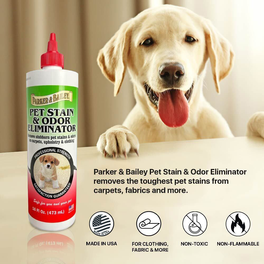 2PK Parker & Bailey Pet Stain & Odour Elminator 473ml