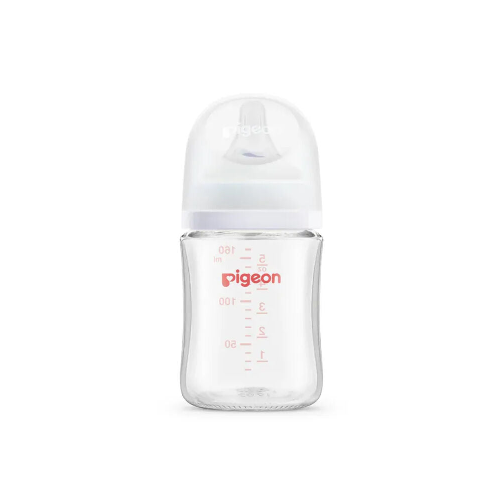 Pigeon SoftTouch BPP Bottle Glass 160ml BPA/BPS Free For Newborn's