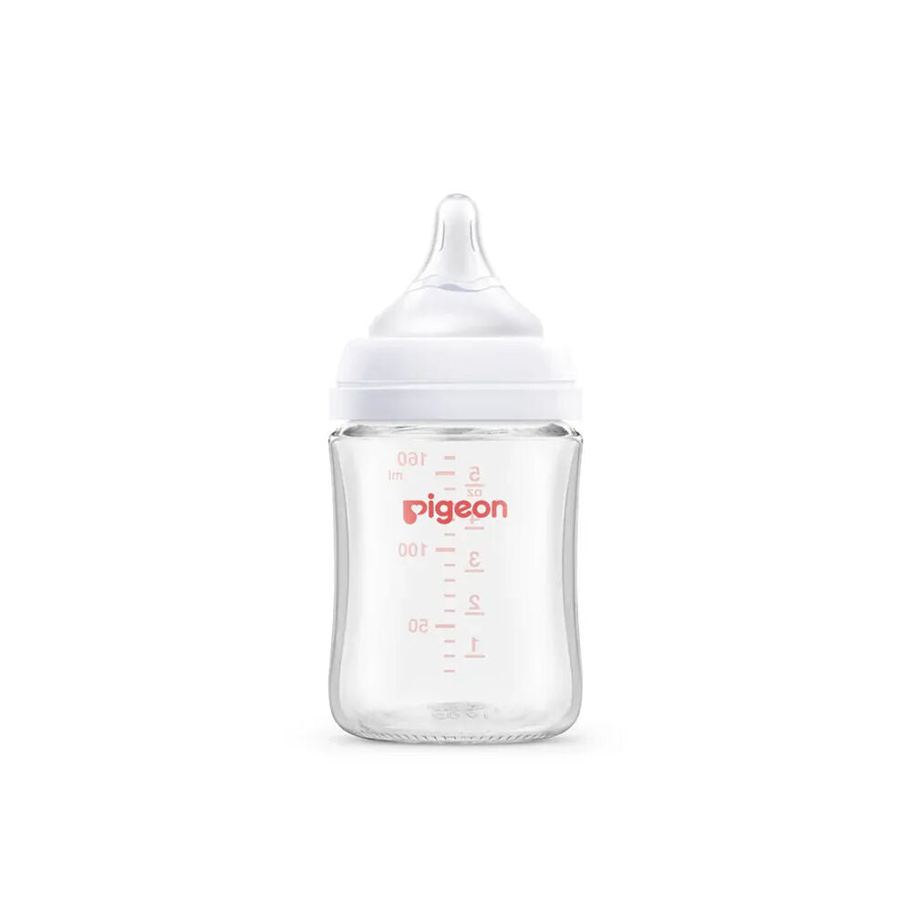 Pigeon SoftTouch BPP Bottle Glass 160ml BPA/BPS Free For Newborn's