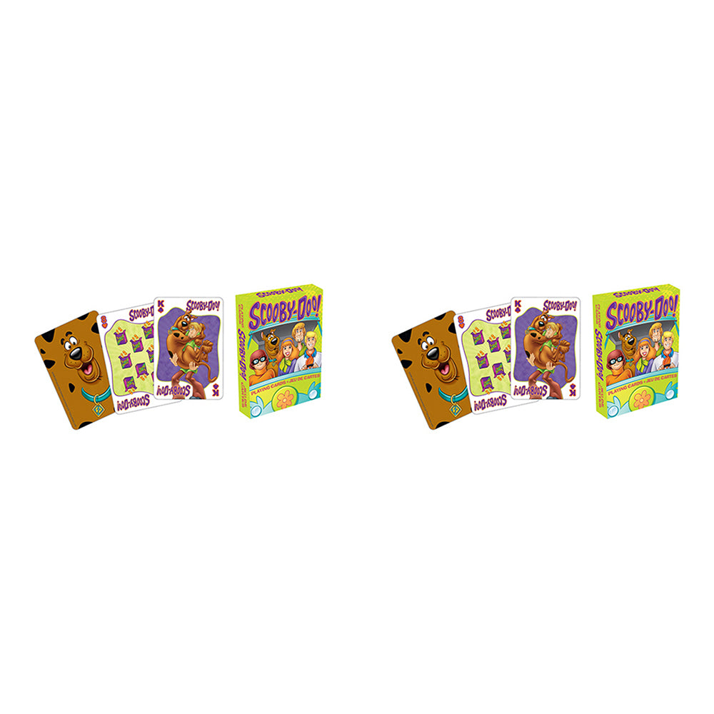 108pc Aquarius Scooby-Doo Playing Cards Poker Deck 14y+