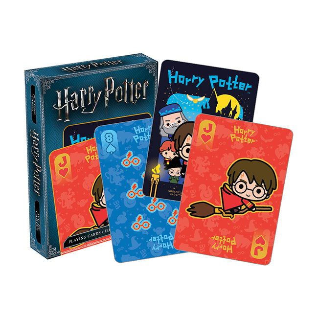 108pc Aquarius Harry Potter Chibi Playing Cards 14y+