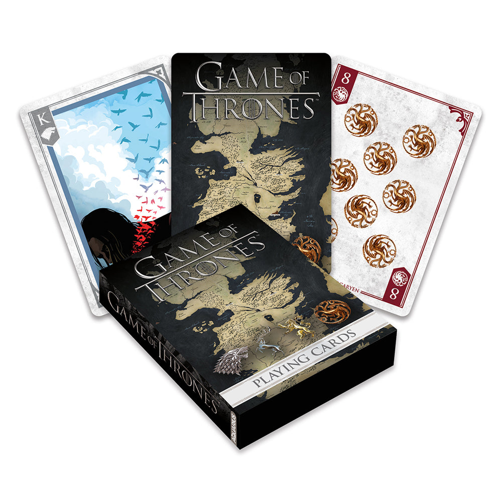 2PK Aquarius Games Of Thrones Playing Cards Gaming Deck Set 14+