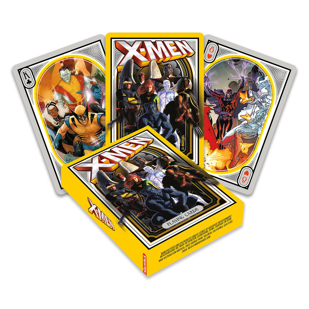 2PK Aquarius Marvel Xmen Playing Cards Standard Gaming Deck