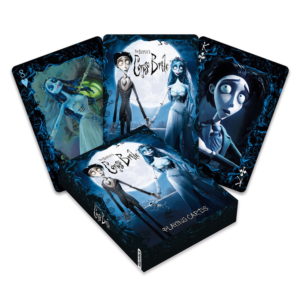 3PK Aquarius Corpse Bride Playing Cards Poker Gaming Deck