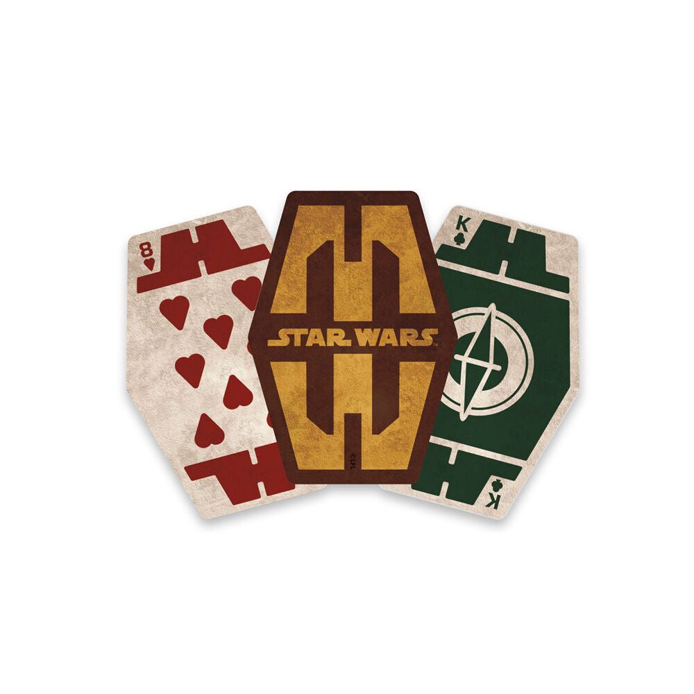 2PK Aquarius Star Wars Sabacc Premium Playing Cards - Assorted 14y+