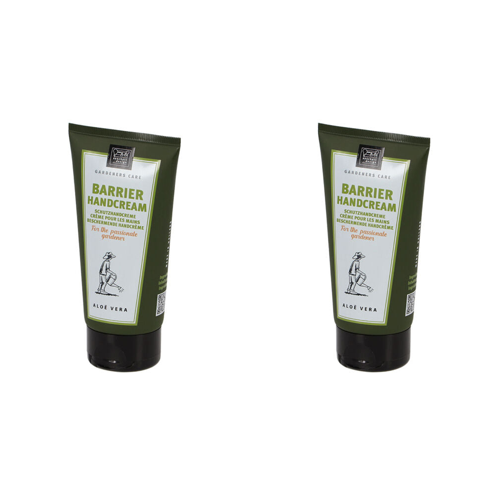 2PK Esschert Design Gardener's Barrier Moisturiser Hand Cream Aloe Vera 75ml