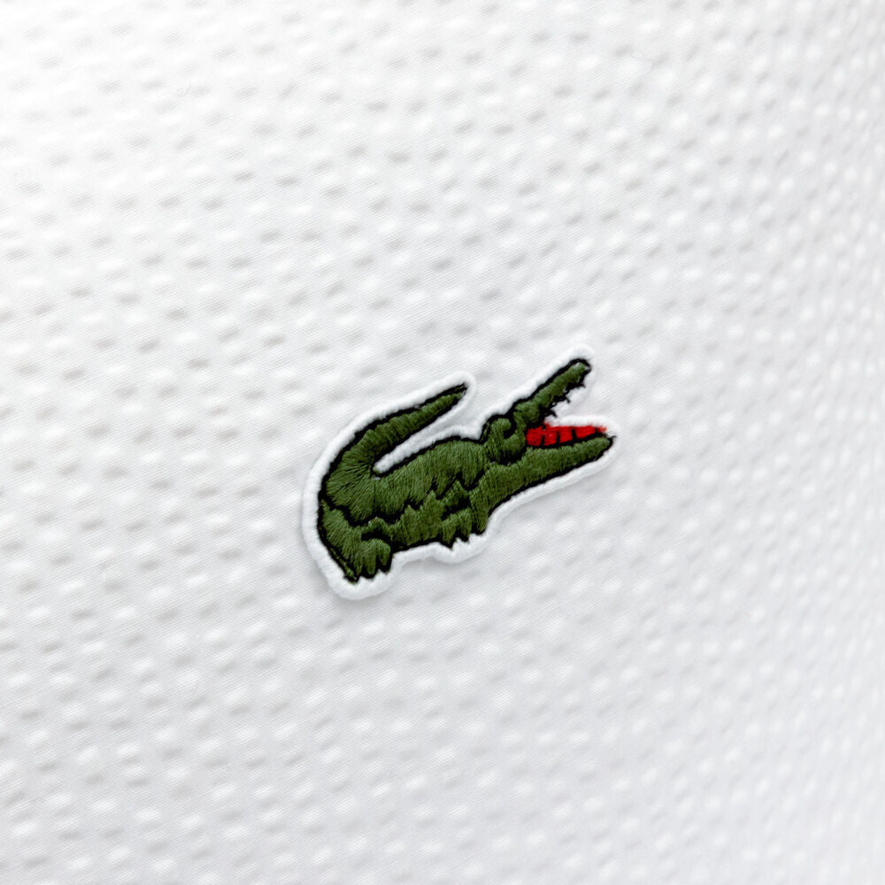 Lacoste L Tamis Soft Bedding Pillowcase 100% Cotton Sateen 50x75cm Blanc